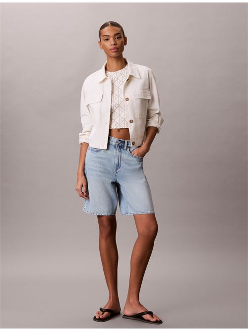 monologo baby tee CALVIN KLEIN JEANS | LV047G830GYAS